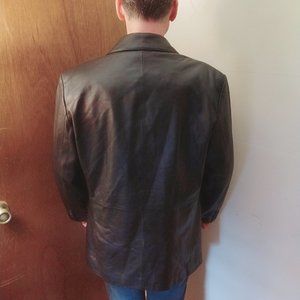 Roundtree/Yorke leather coat